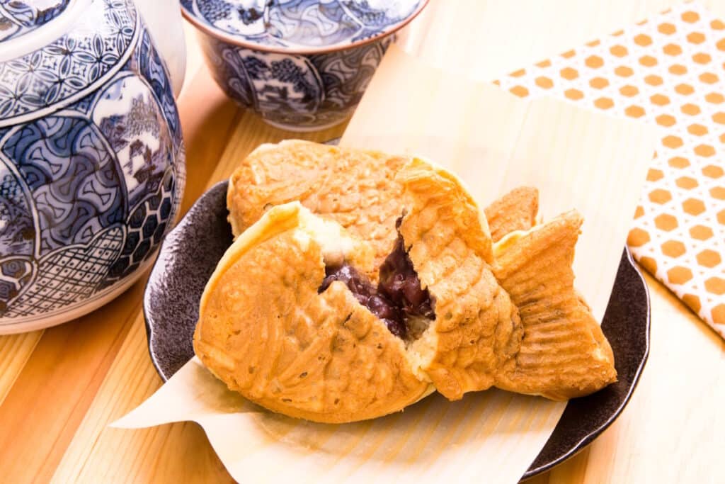 Taiyaki - snacking inJapan