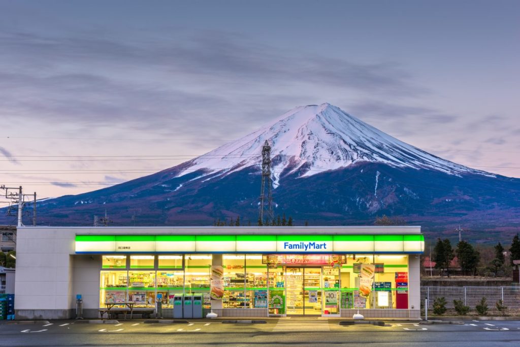 Family Mart Outside of Mt. Fuji