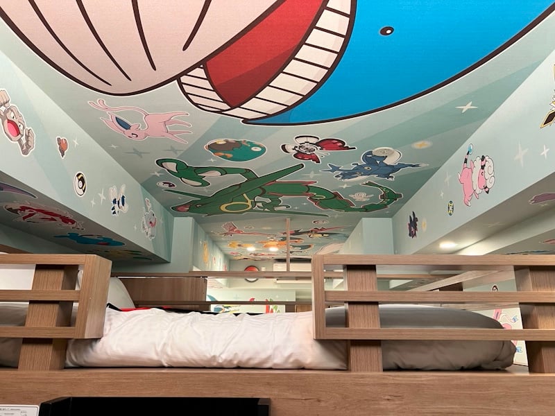 Ceiling of the Pokémon room