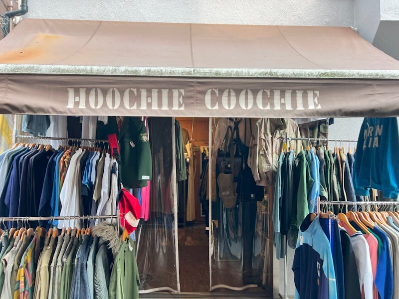 Hoochie Coochie, a vintage clothing store in Shimokitazawa