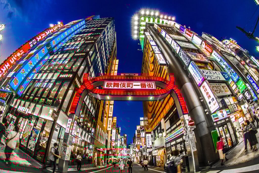 Picture of entrance to Kabukicho