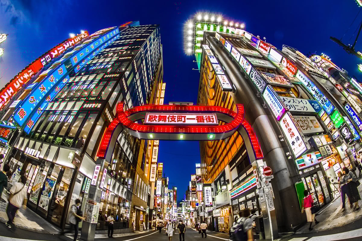 Picture of entrance to Kabukicho