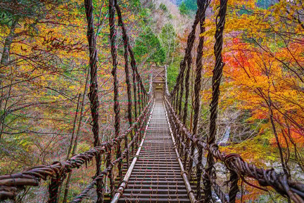 Iya Kazurabashi, Tokushima Prefecture, Shikoku