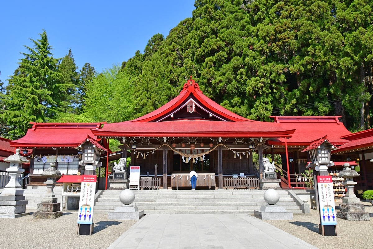 Kanahebisui Shrine, Iwanuma, Miyagi Prefecture,